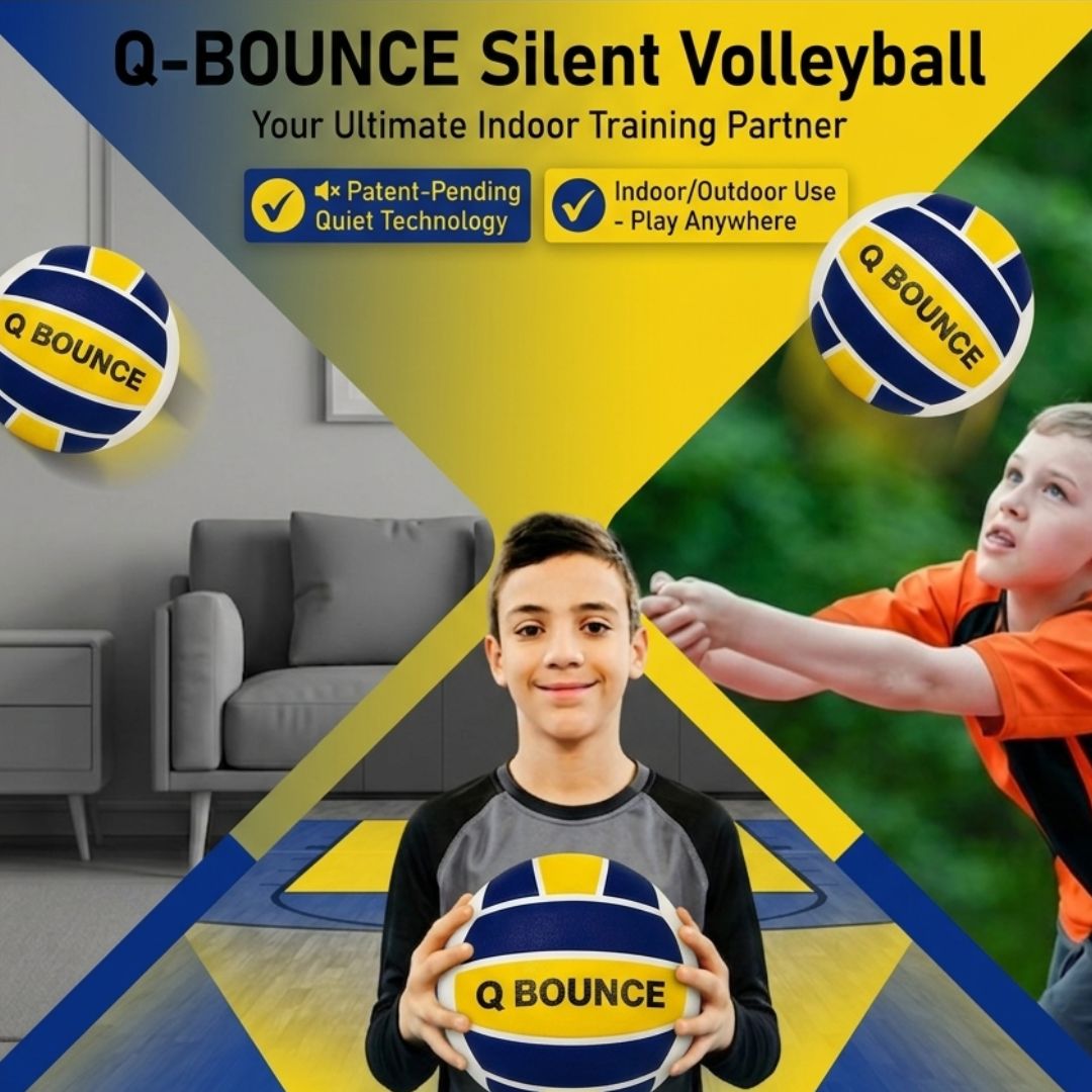 QBounce Silent Volleyball