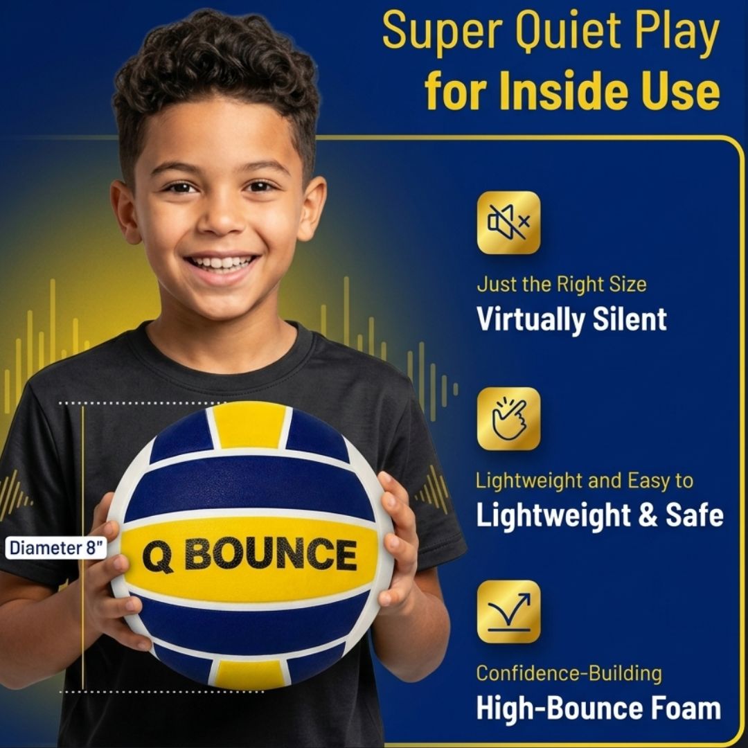 QBounce Silent Volleyball