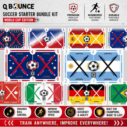 Soccer Starter Bundle Kit World Cup Edition