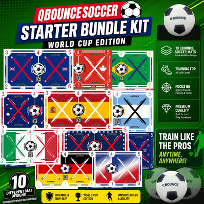 Soccer Starter Bundle Kit World Cup Edition