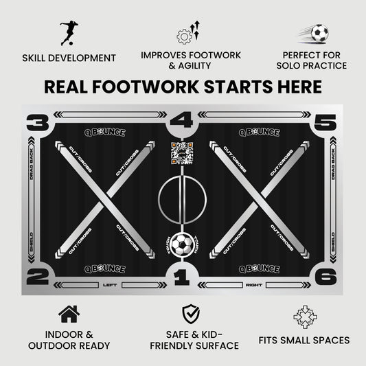 QBounce Soccer Training Mat
