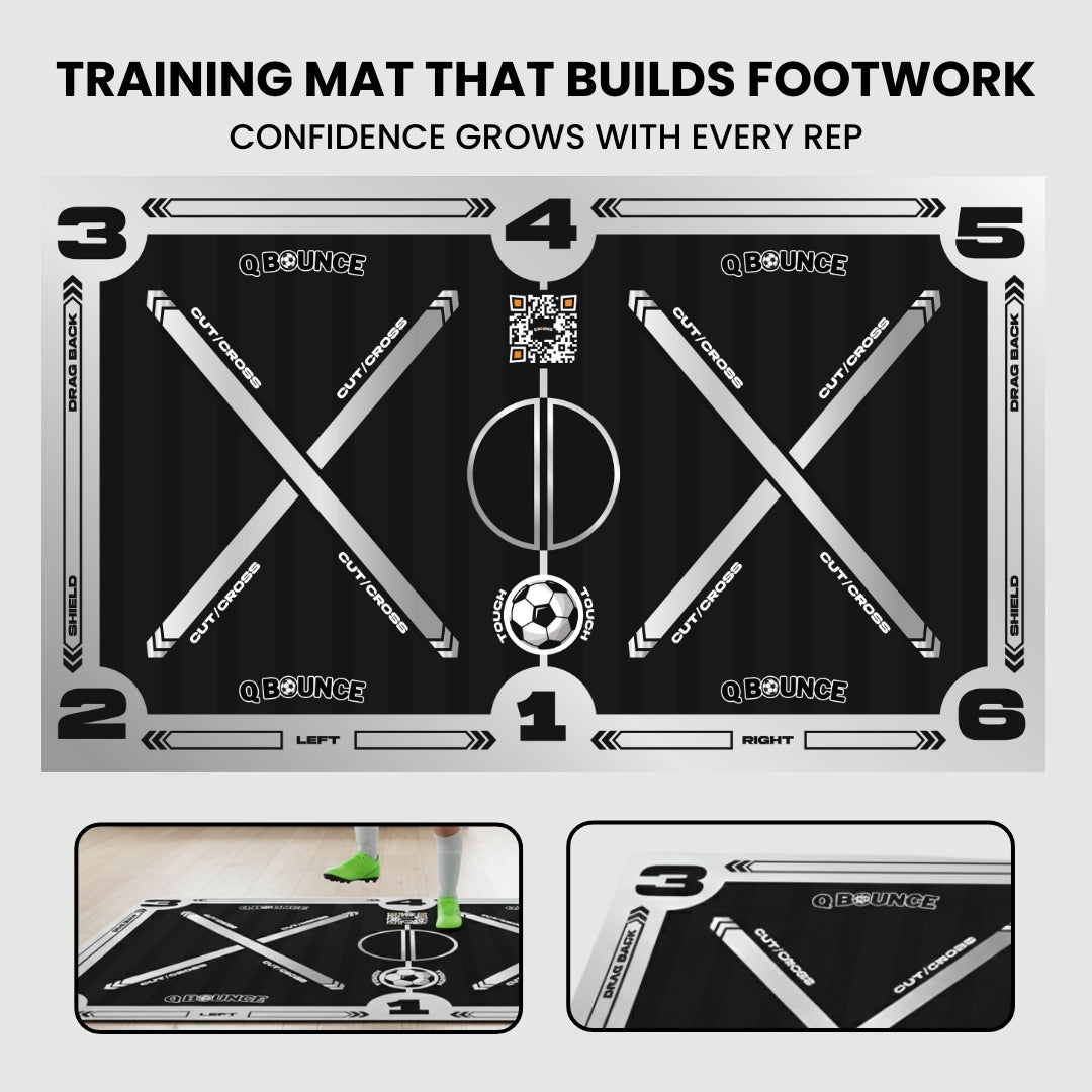 QBounce Soccer Training Mat