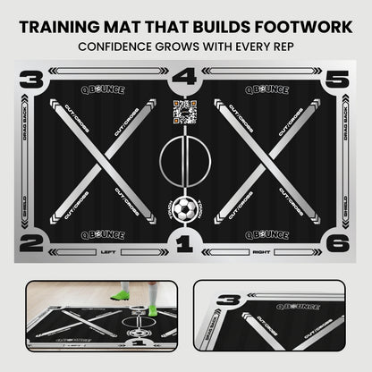 QBounce Soccer Training Mat