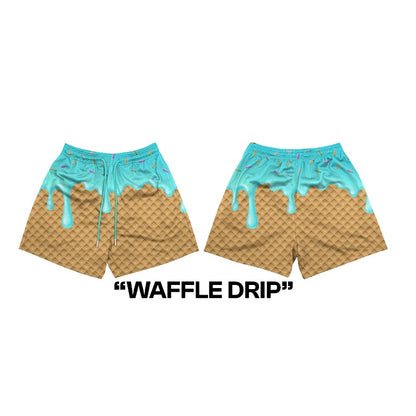 Waffle Drip Shorts